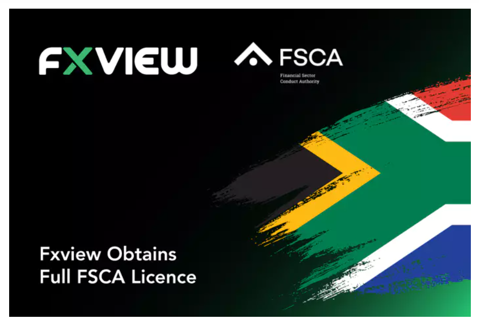 Sàn Fxview chính thức có giấy phép FSCA từ Nam Phi